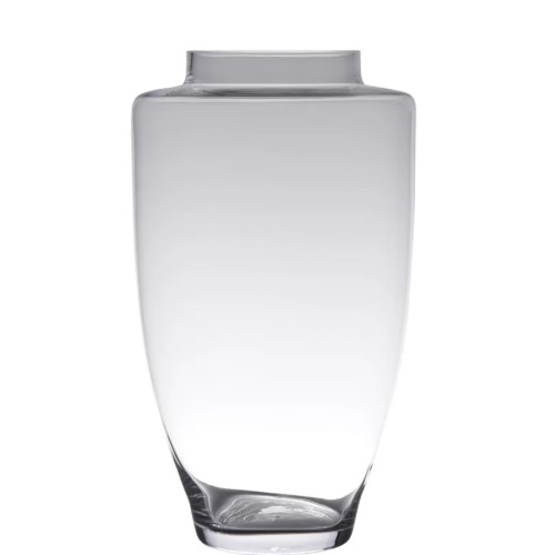 AllModern Gatlin Transparent Glass Table Vase 12" H x 7" W x 7" D