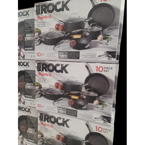 Starfrit The Rock By 10-Piece Cookware Set