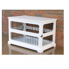 Zoovilla Slide Aside Crate And End Table - WHITE