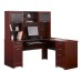 Realspace Magellan 59"W L-Shape Corner Desk, Classic Cherry