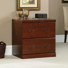 Sauder Heritage Hill 30”W Lateral 2-Drawer File Cabinet, Classic Cherry