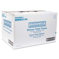 Boardwalk 2-Ply Toilet Tissue, White, 400 Sheets/Roll 96 Count