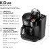  Keurig K-Duo Essentials Coffee Maker, with Single Serve K-Cup Pod and 12 Cup Carafe Brewer, Black