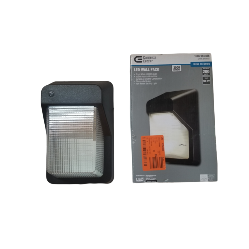  Outdoor Vertical Wall Pack Over Door Light, 3000 Lumens