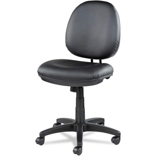 Alera ALEIN4819 Alera Interval Series Swivel/tilt Task Chair, Leather, Black