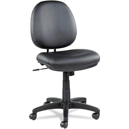 Alera ALEIN4819 Alera Interval Series Swivel/tilt Task Chair, Leather, Black