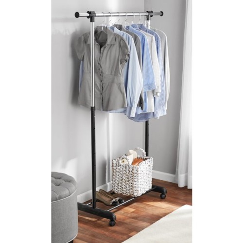 NEW.  Garment Rack 48-64 Inches (H) x 32-47