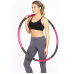 HEALTHYMODELLIFE Exercise Fitness Hoop for Adults - Easy to Spin, Premium Quality and Soft Padding Weighted Hoop