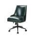 Sonia Swivel Task Chair with Nailhead Trim - Pine Color