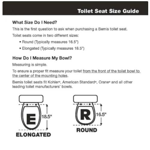 22EC-000 Shell Wood Round Toilet Seat