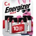  Energizer C Batteries, Max Premium C Cell Batteries Alkaline, 4 Count