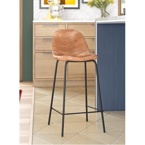 Hawkins Bar & Counter Stool (Set of 2)- Honey Color 