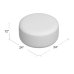 Mila Upholstered Ottoman Mila Upholstered Ottoman