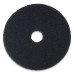 Boardwalk BWK4012BLA 12" Diameter Stripping Pads, Black (Pack of 5)