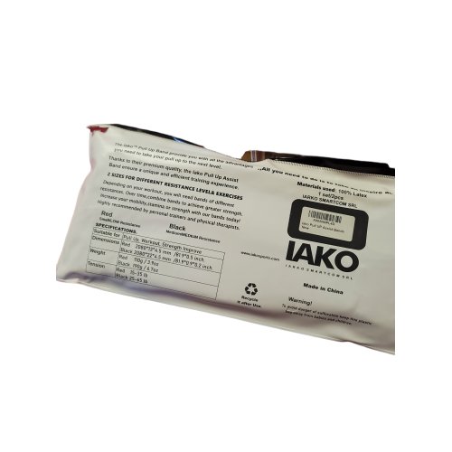 IAKO Fit Simplify Pull Up Assist Band - Stretching Resistance Band - Mobility and Powerlifting Bands - Exercise Pull Up Band