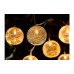 Hampton Bay Battery Operated LED String Lights (Gold Metal)