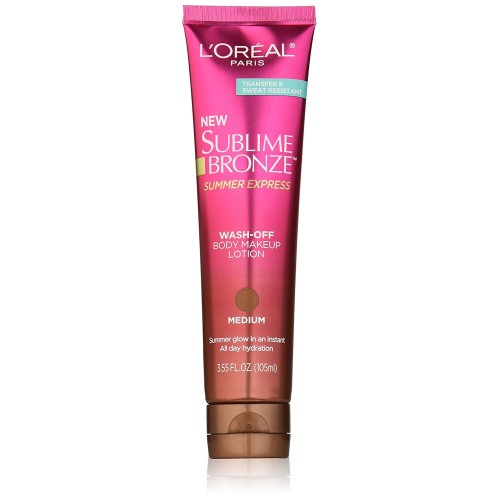 L'Oréal Paris Sublime Bronze Summer Express Body Makeup Lotion, light 3.55 fl. oz.