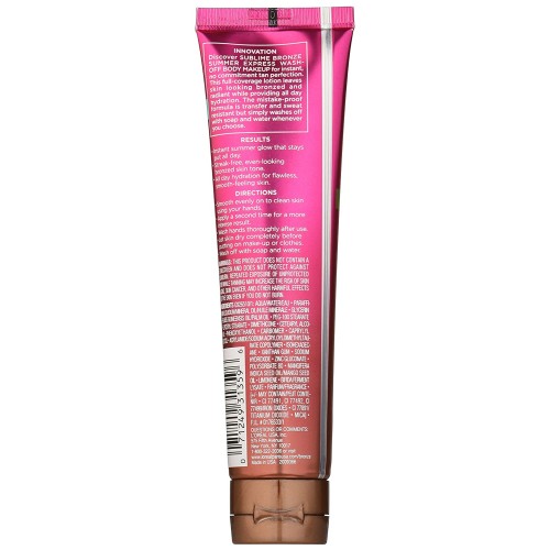 L'Oréal Paris Sublime Bronze Summer Express Body Makeup Lotion, light 3.55 fl. oz.