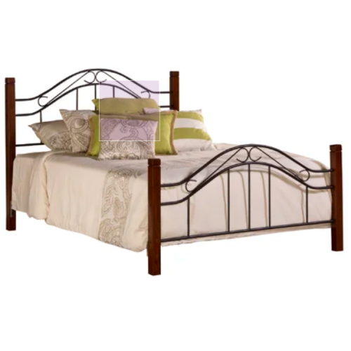 Chittim Solid Wood Low Profile Standard Bed  QUEEN