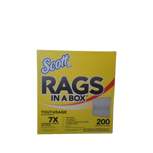 Scott Rags in a Box 200-Sheet Paper Towel Roll
