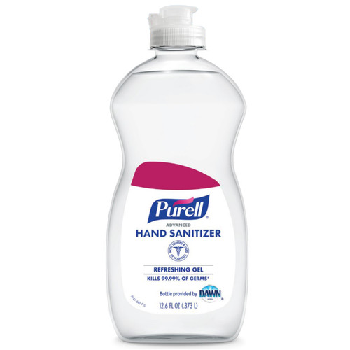 Purell Advanced Hand Sanitizer Refreshing Gel, Clean Scent, 12.6 Fl Oz Bottle (Pack of 9)