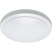 Hampton Bay 54075341 16" White Round LED Flushmount Ceiling Light 1000236729