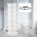 Original Rotating Shoe Rack Tower, original 7-tier hold over 35 pairs of shoes, Spinning Shoe Display Lazy Susan, Revolving 360 shoe rack tower, Rotate Shoes Closet Organization.