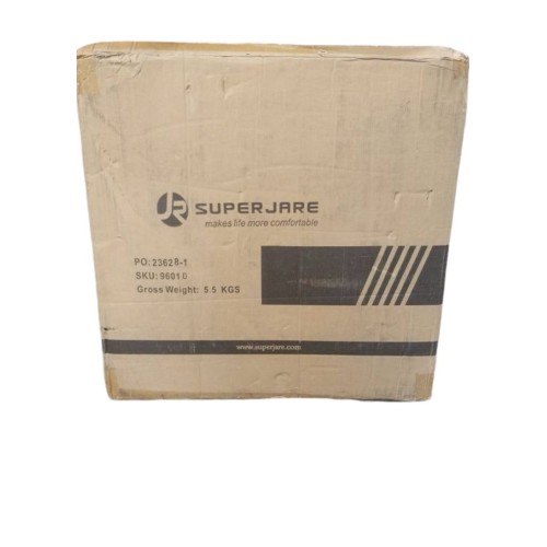 SUPERJARE Exercise Equipment Mats, Black - 9601D