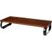 Amazon Basics Rectangular Wood Monitor Stand, Computer Riser, Walnut