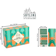 Skyline Collection Trivia - Iconic Women's Trivia, 140 Question Cards - Game Night Entertainment for Families and Friends, 2+ Players