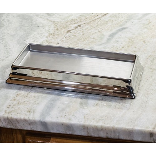 Bed Bath & Beyond The Threadery Tray Crome One Size