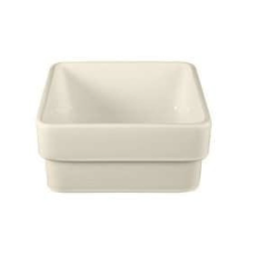 Porcher 15110-00.071 Petite Square Basin, Biscuit