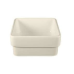 Porcher 15110-00.071 Petite Square Basin, Biscuit