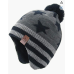 LMLALML Boys Winter Hat Earflap Knitted Beanie for Kids Warm Fleece Lined Thicken Hat for Baby