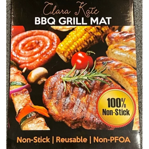 Clara Kate BBQ Grill Mat Non-Stick Reuseable Non POFA New Opened Box
