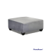 Gray ultra plush micofiber multi-function ottoman coffee table lounger