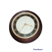 Sterling & Noble 18 inch Damask Wood Shadow Box Clock