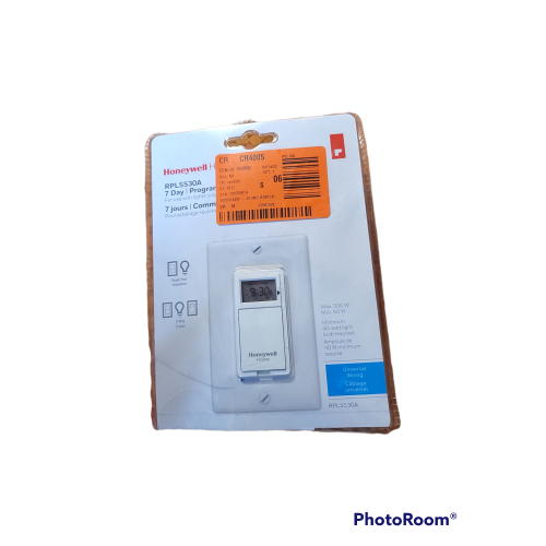 Honeywell home 7 day programmer universal wiring econo switch