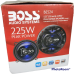 Boss Audio Blue LED speakers