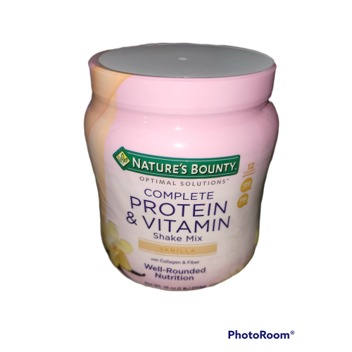 Nature's Bounty Complete Protein & Vitamin Vanilla Shake 16 ounces