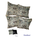 4 Piece Set - Large Decorative Pillows Reversible 