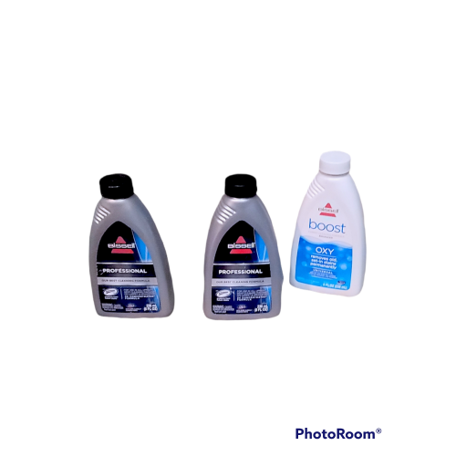 Bissell Professional + Oxy Floor Cleaner Solution Brand New 3 Pack 