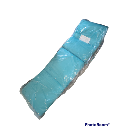 Sunbrella Seat/Back Cushion Sunbrella Brand Outdoor Elite Lounge Pad - teal- Brand New 