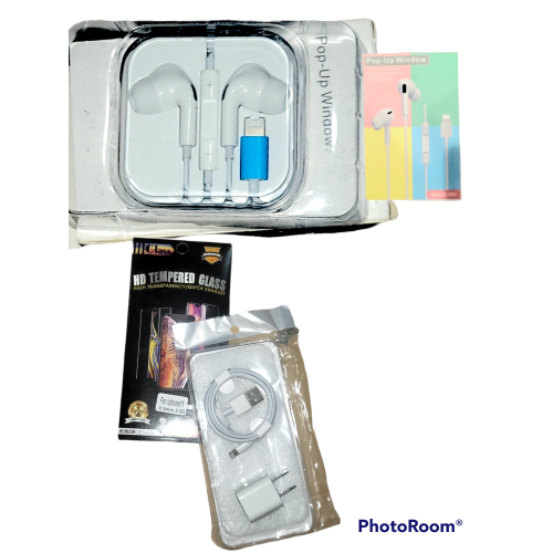 Pop Up Window Headphones with Volume and Call Control + Carry Case Brand New 