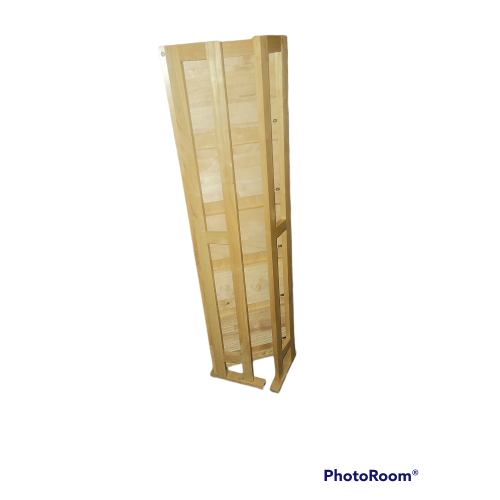 Wood Folding Collapsible Shelf Unit Heavy Duty