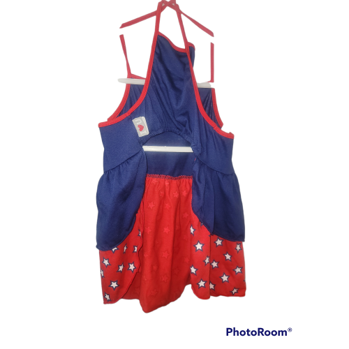 Pet Patriotic Dress Size Large