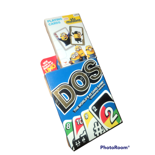 DOS Card Game + minions playing cards