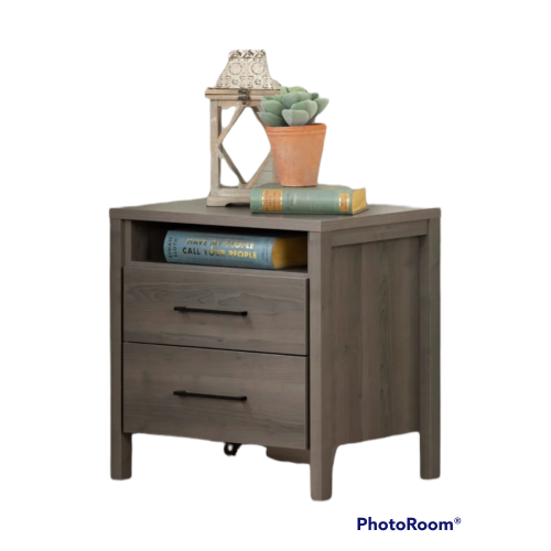 Gray Maple Gravity 2 - Drawer Nightstand