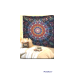 Extra large wall tapestry mandala mandala peacock with star LED lights