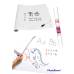 Contact brand dry erase peel and stick instant memo board art 18 inches x 6 ft